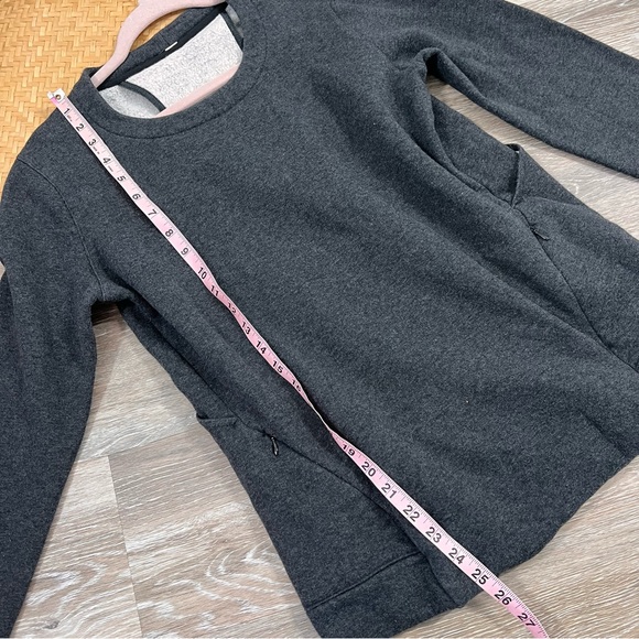 Lululemon &go Endeavour Gray Sweatshirt - Picture 6 of 7